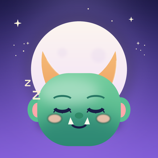 OgreSleep illustration of a sleeping ogre under the moon